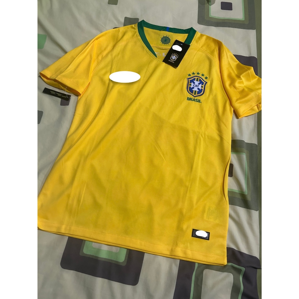 เสื้อ บราซิล เหย้า WC 2018 ทรงแฟนบอล