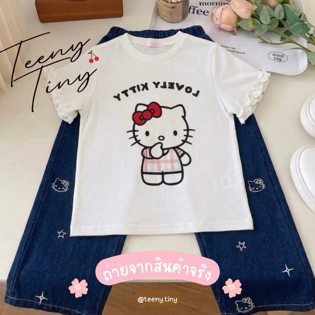 พร้อมส่ง ชุดคู่แม่ลูก POP KITTY SET รูปที่ 8
