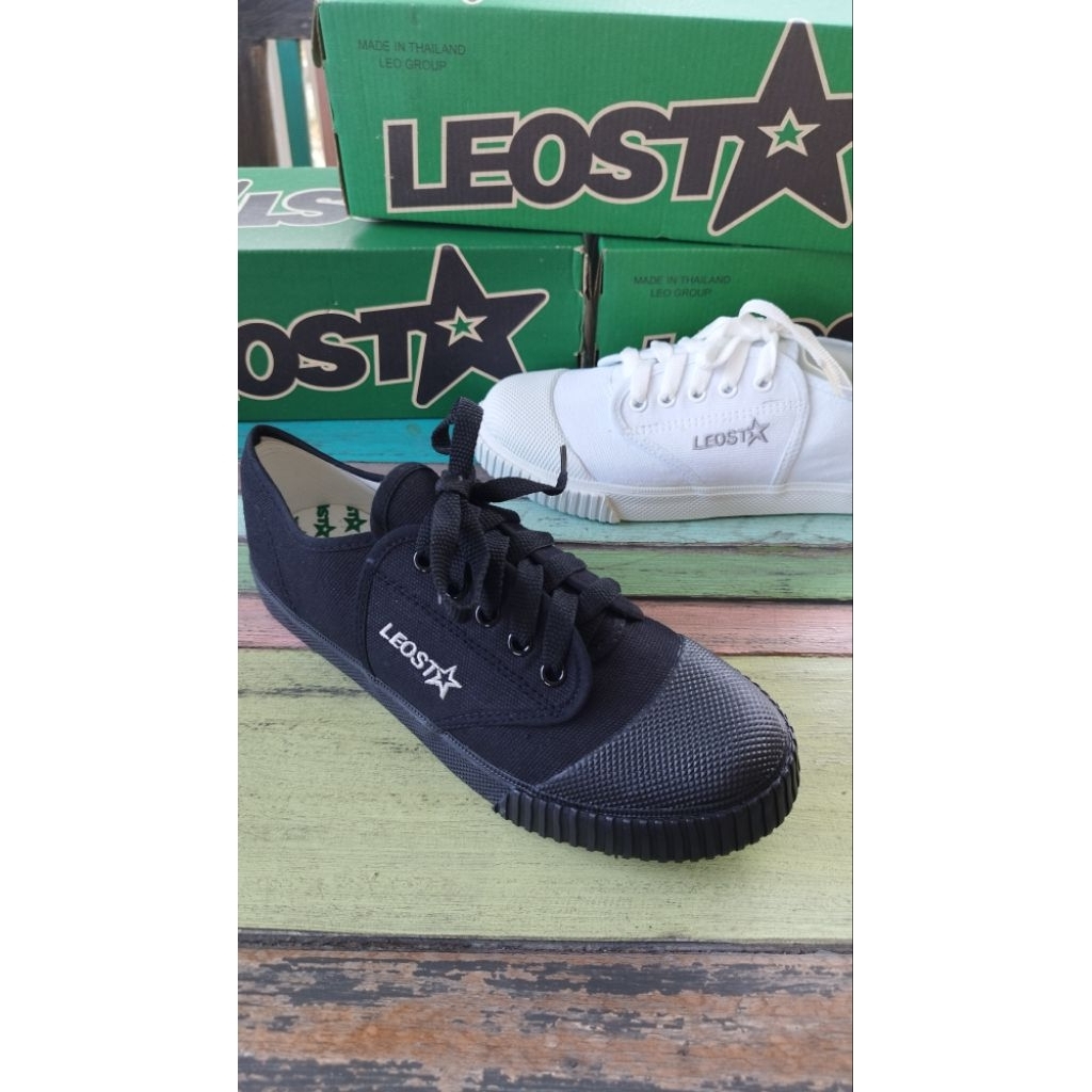 LEOSTAR รองเท้าผ้าใบ รองเท้ากีฬา รองเท้านักเรียน รุ่น205 Leo ราคา ถูกที่สุด ดีลบีเคเค แกลเลอรีภาพที่ 2