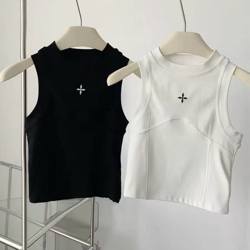 Babyonline(Y544)E5 (ส่งด่วน1วัน)เสื้อแขนกุดแฟชั่นสำหรับเด็กผู้หญิงสีพื้น ผ้านิ่ม ใส่สบาย รูปที่ 8