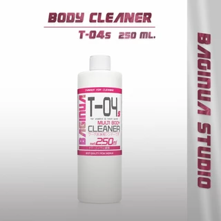 Baginua T-04 body cleaner น้ำยาล้างสีชิ้นงาน น้ำยาล้างเรซิน กลิ่นอ่อน 250ml, 500ml, 1000ml