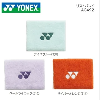 🆕️(พร้อมส่ง🇯🇵) ผ้ารัดข้อมือ YONEX (AC492) WRISTBAND (1 แพ็คมี 1 ชิ้น) Ver.JP สินค้ารับประกันของแท้ 💯%