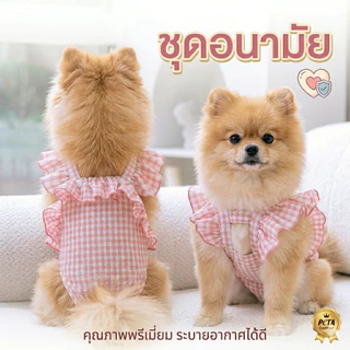 ชุดอนามัยสุนัข เอี๊ยมอนามัยสุนัข สำหรับสุนัขเป็นฮีทหรือ ชุดป้องกันการผสมพันธุ์ หมาแมว