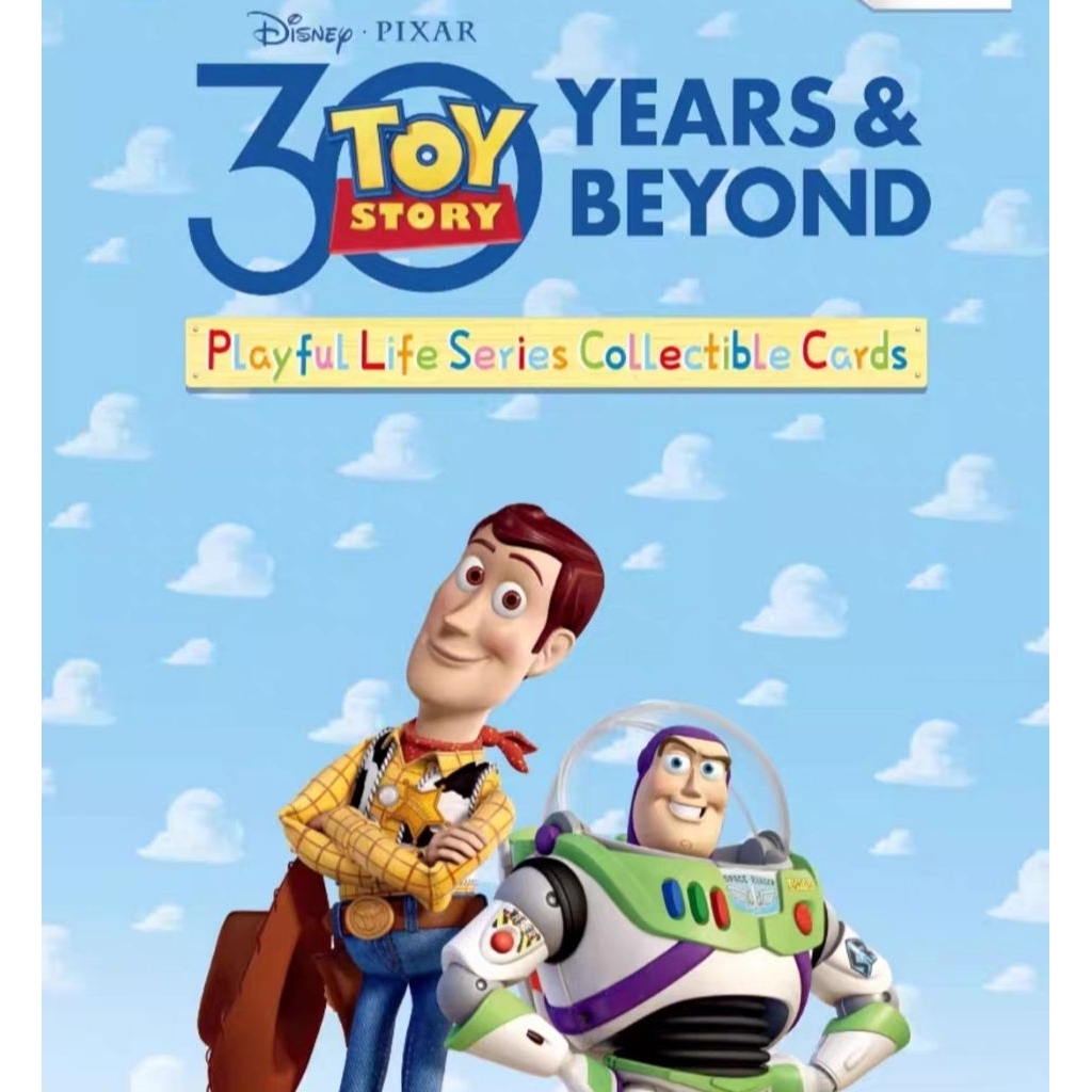การ์ดสะสม●ลิขสิทธิ์ Toy Story 30th Aniversary Playful Life Series[ยน.50]