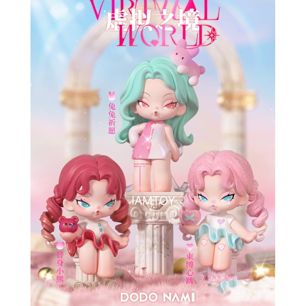 (ย219)โมเดล : Dodo NAMI Virtual Realm Series Mini Blind Box