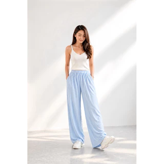 Match Me Linen & Silk กางเกงขายาวลินิน&ซิลค์