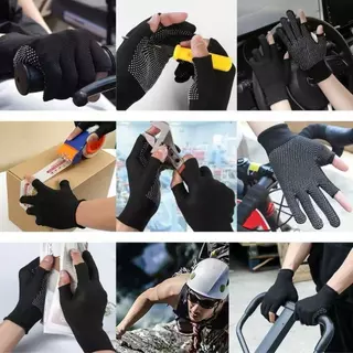 ถุงมือ กันลื่น ทนความร้อน สำหรับทำงาน