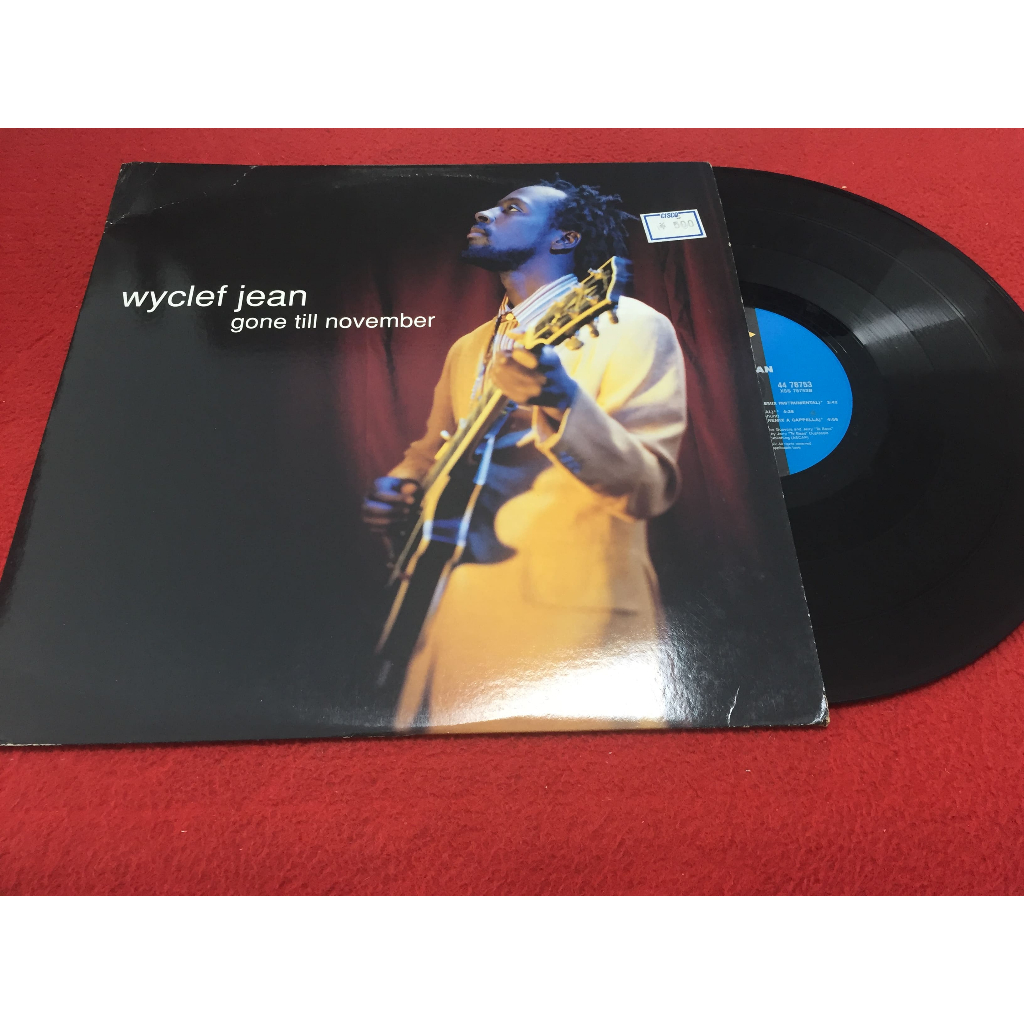 Wyclef Jean - Gone Till November ขนาด 12 นิ้ว LP ร้าน PinHaiMusic B144