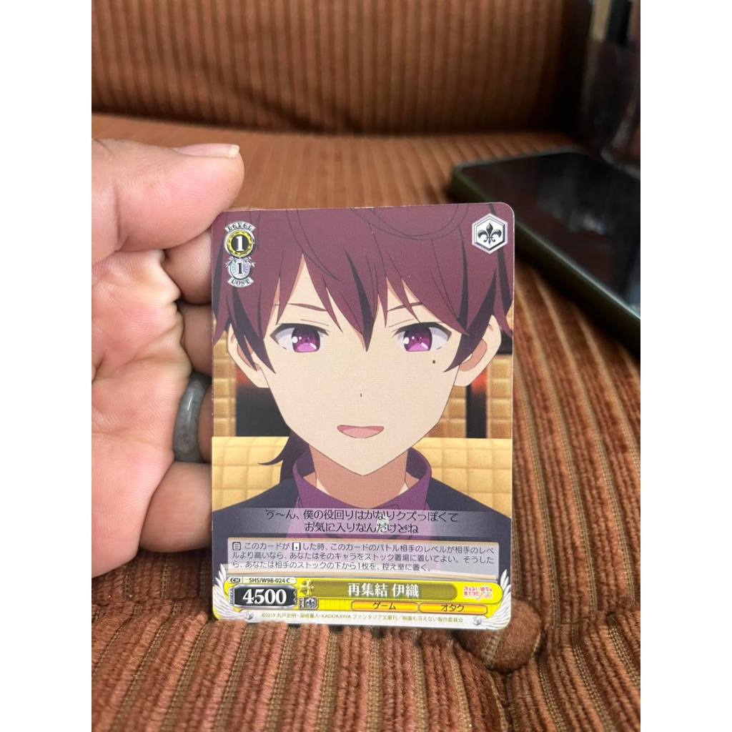 Weiss Schwarz Iori Villainous Image Saekano การ์ดแท้ญี่ปุ่น การ์ดสะสม พร้อมส่ง