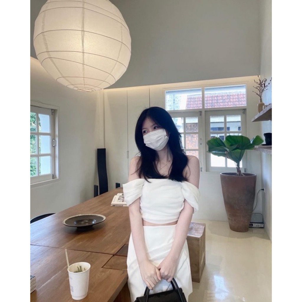 Belle femme - White🦢🌷เฉพาะเสื้ออย่างเดียว