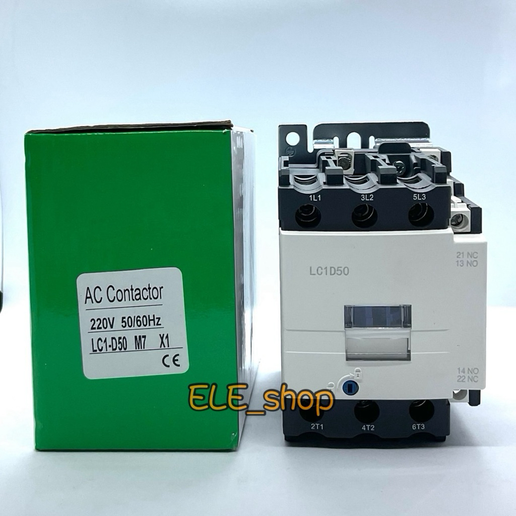 LC1-D50 M7 PNC Magnetic contactor แมกเนติก lth:80A Ui:690V ของใหม่ พร้อมส่ง