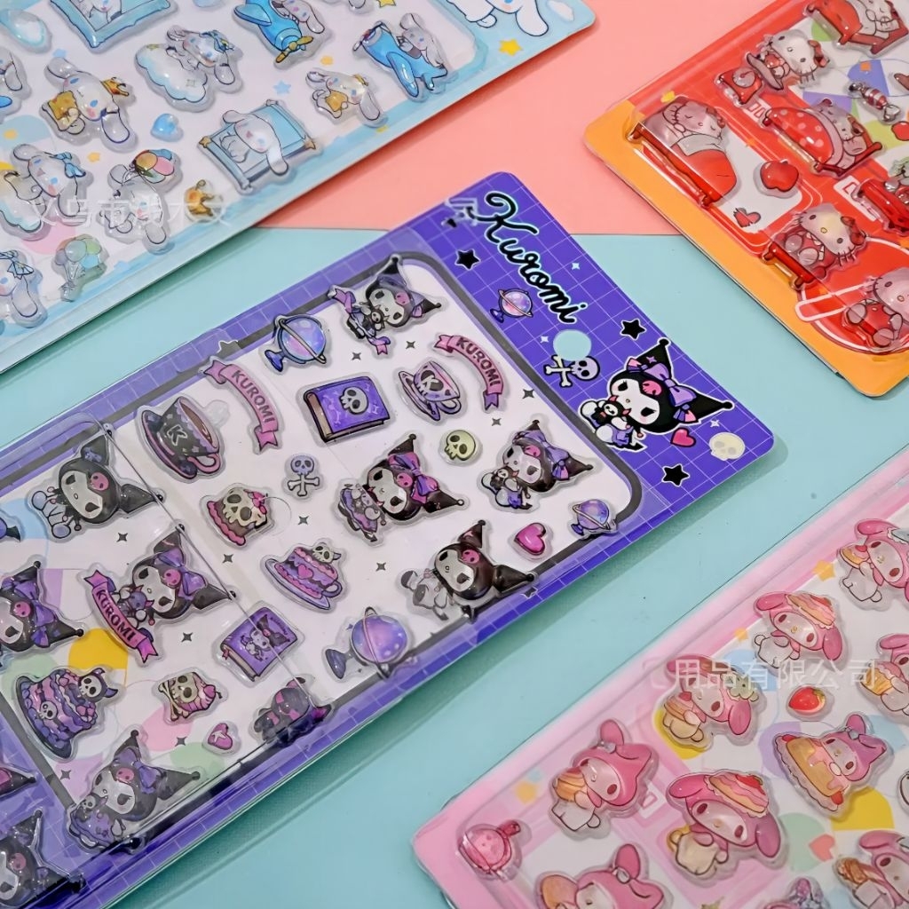 พร้อมส่งจากไทย!!! สติกเกอร์บอนบอนดร็อป Bonbon Drop Sanrio สติกเกอร์หยดน้ำ สติกเกอร์นูน สติกเกอร์ Sanrio ราคา ถูกที่สุด ดีลบีเคเค แกลเลอรีภาพที่ 3