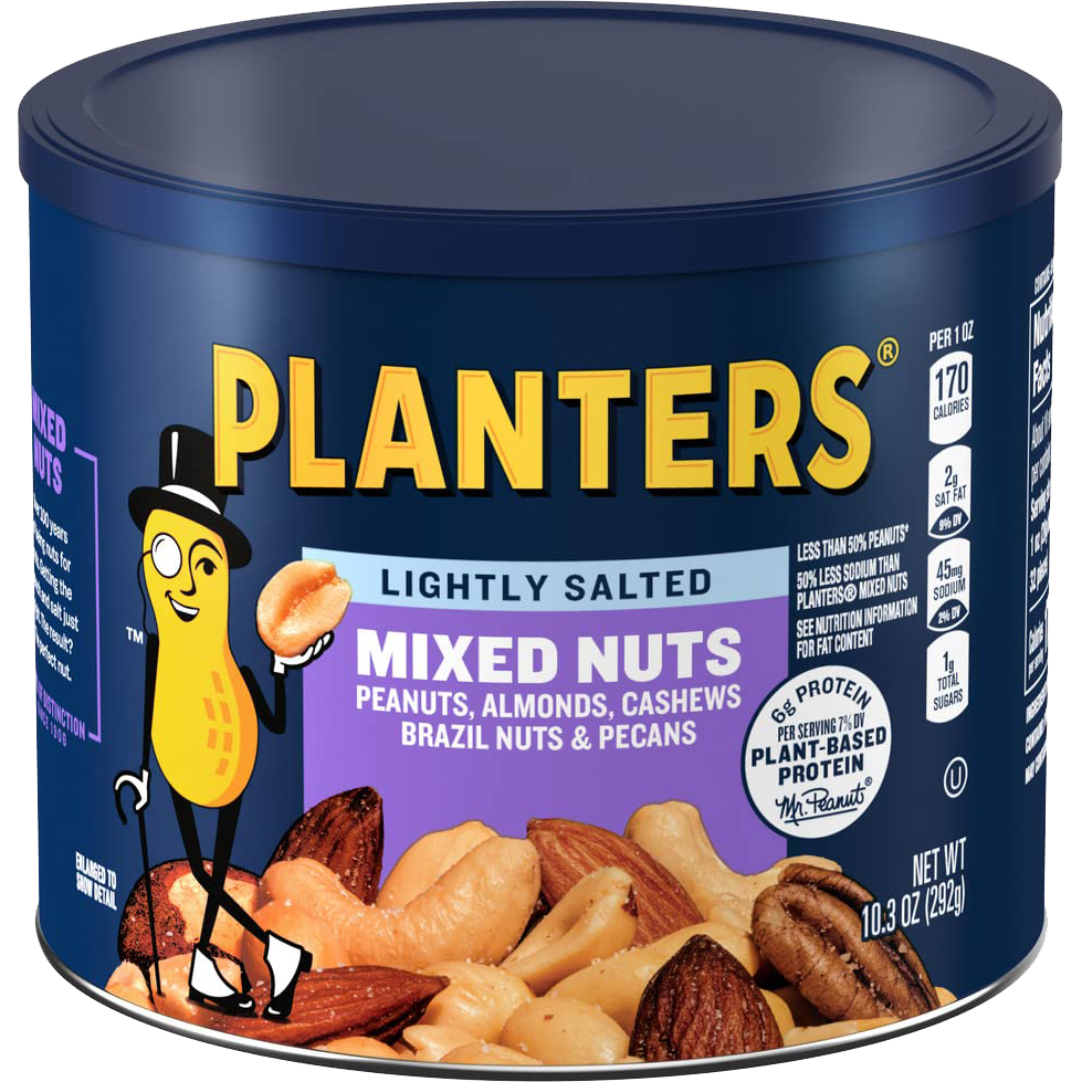 Planters  Lightly Salted Mixed Nuts 292g