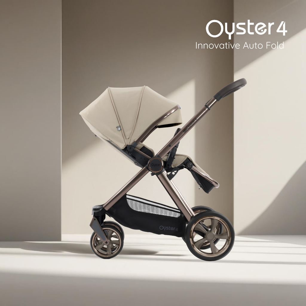 (สินค้าตัวโชว์สภาพ98%) oyster4 รถเข็นเด็ก สุดหรู จากBabystyleUK พับออโต้ เข็น2ทิศทาง รางวัลนวัตกรรม