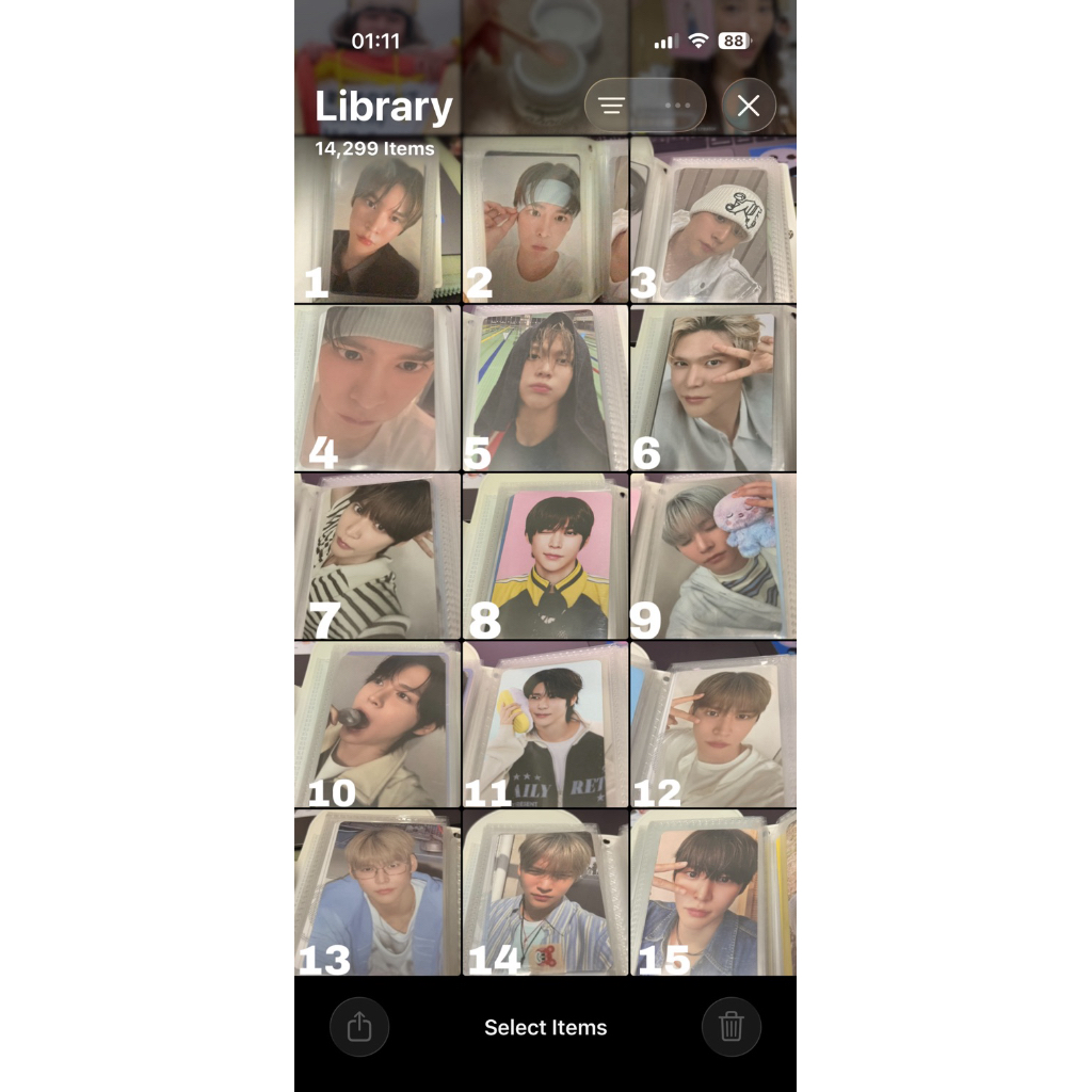 RIIZE EUNSEOK OFFICIAL PHOTO CARD
