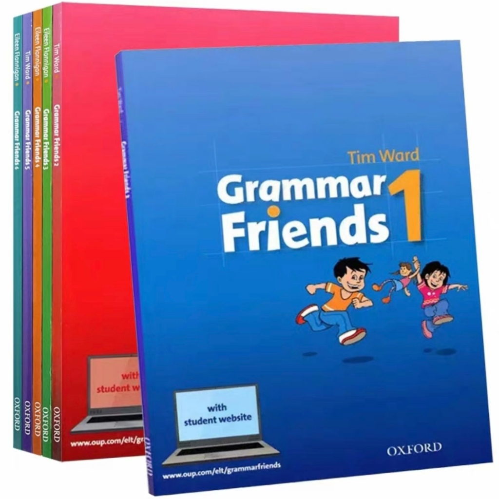 Grammar Friends Educational English Learning Set - 6-Book Collection