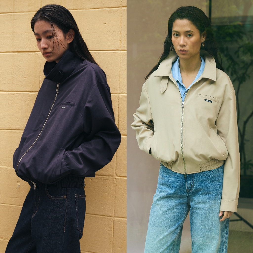 Madmatter - Harrington Windbreaker เสื้อแจ็คเก็ต