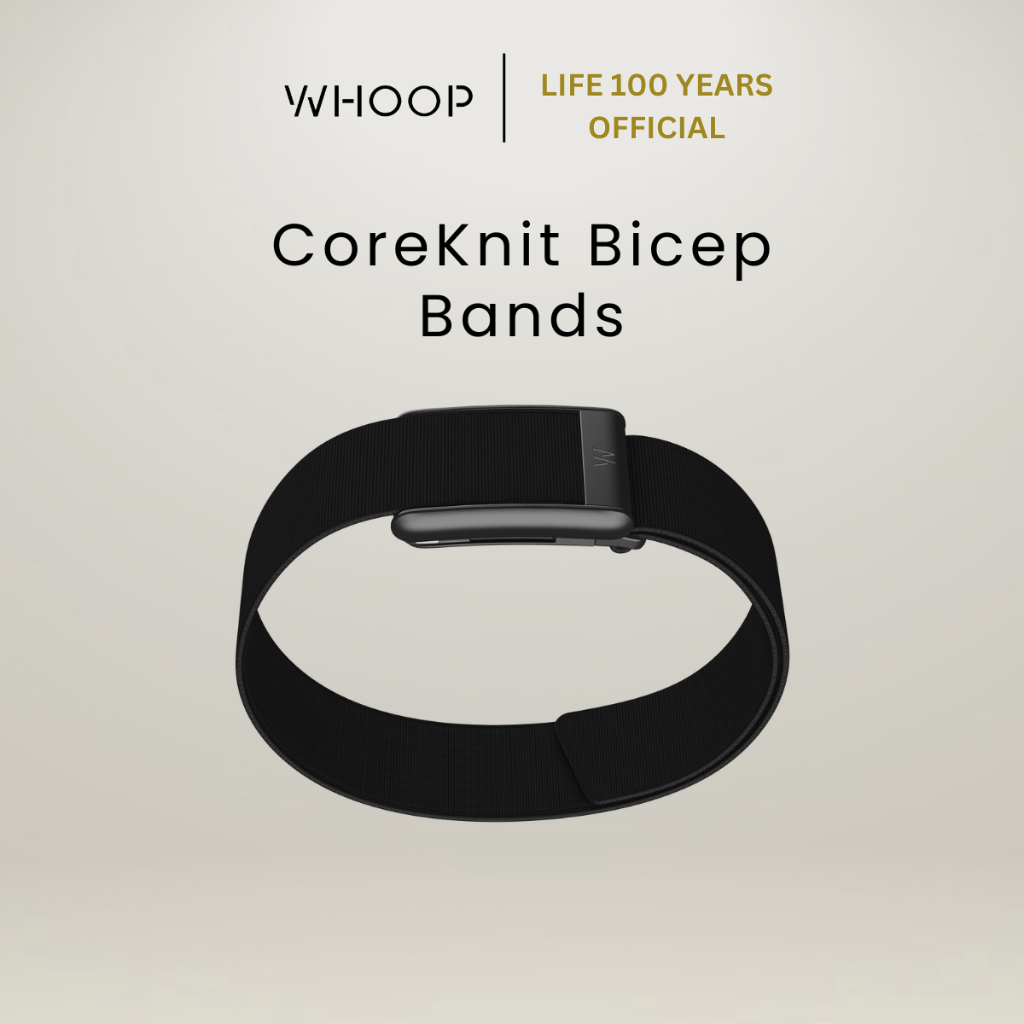 [พร้อมส่ง] WHOOP 5.0/MG CoreKnit Bicep Bands ของแท้ 100% สายสำรองสำหรับเล่นกีฬา WHOOP PEAK/LIFE