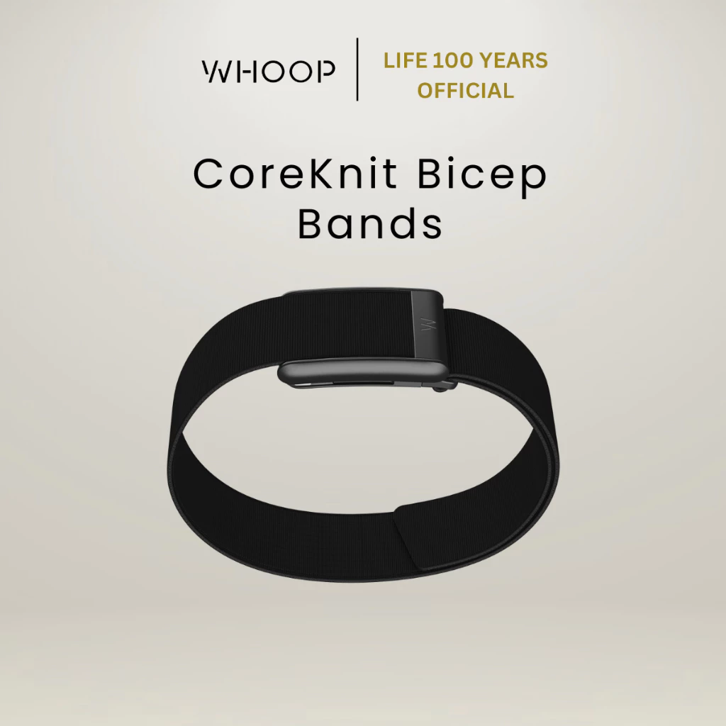 [พร้อมส่ง] WHOOP 5.0/MG CoreKnit Bicep Bands ของแท้ 100% สายสำรองสำหรับเล่นกีฬา WHOOP PEAK/LIFE