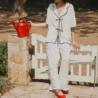 MUSLIN Luna - Silk Satin Pajamas [Maison De Reve Collection]
