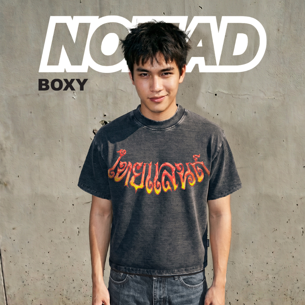 NOMAD BOXY VINTAGE THAILAND รวมเสื้อแขนสั้นคอกลมแนวสตรีท📍