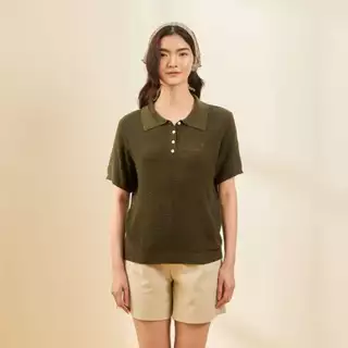 avocado - Corner Knit Polo เสื้อโปโลไหมพรม เนื้อผ้านุ่ม โปร่ง เหมาะกับ Summer I มี 2 ไซส์