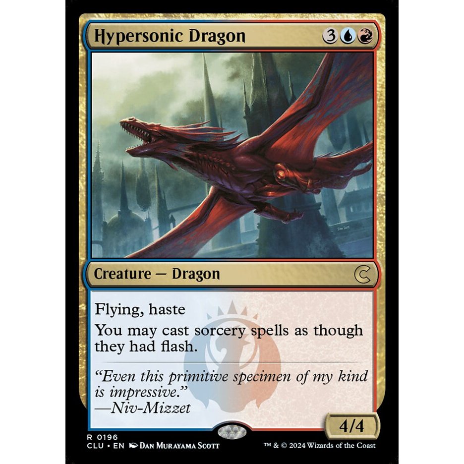 Ravnica: Clue Edition - [CLU] - (R) - [Hypersonic Dragon] - [2024]