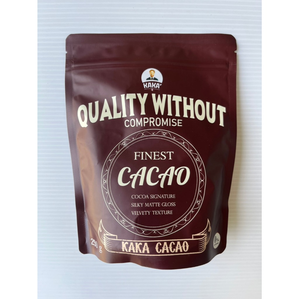 KAKA Finest Cacao ผงคาเคา 100% จากกาน่า 250 g. (สินค้าซื้อมารีวิวไม่ได้ใช้)