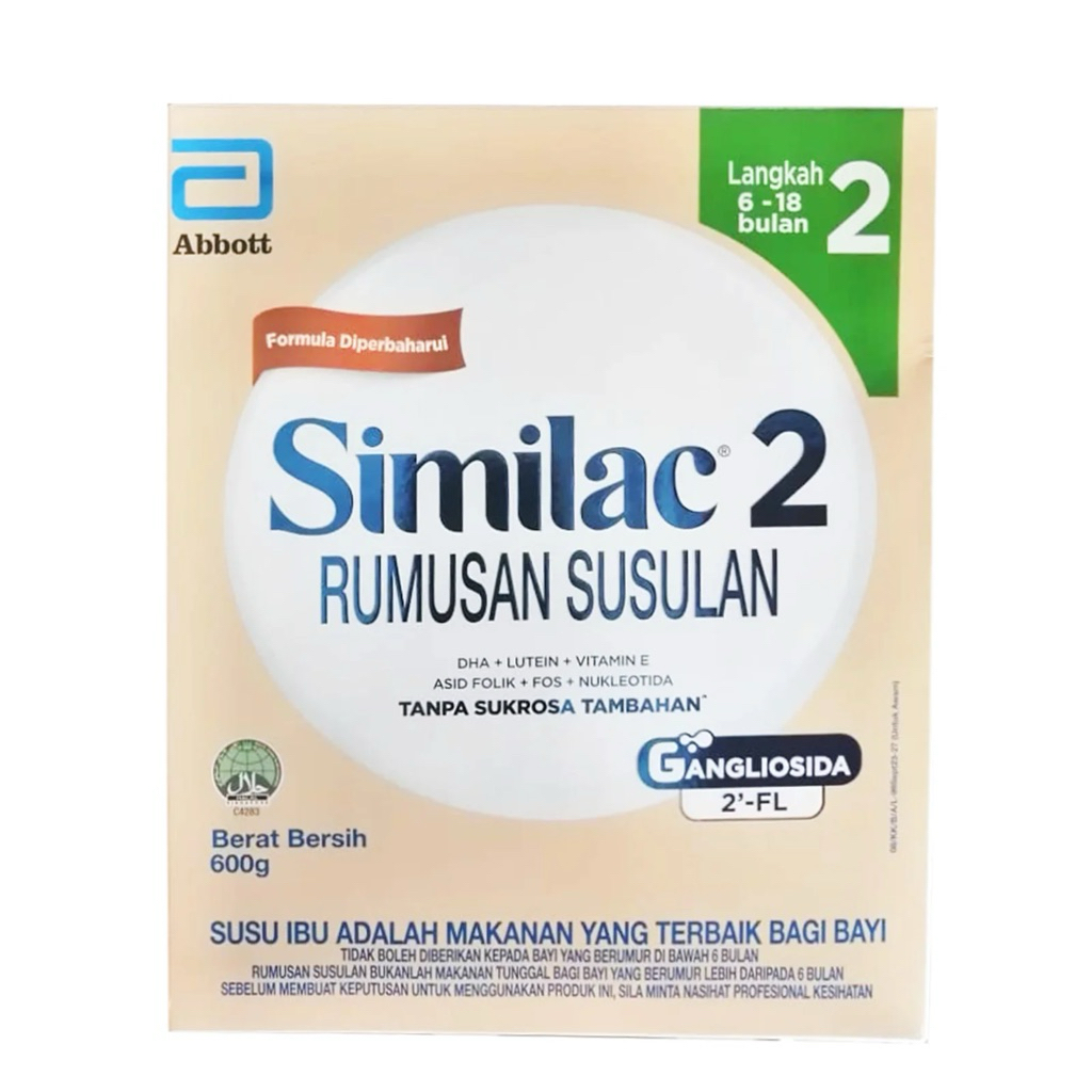 SIMILAC 2 (STEP 2) 2-FL (6-18M) BIB 600G