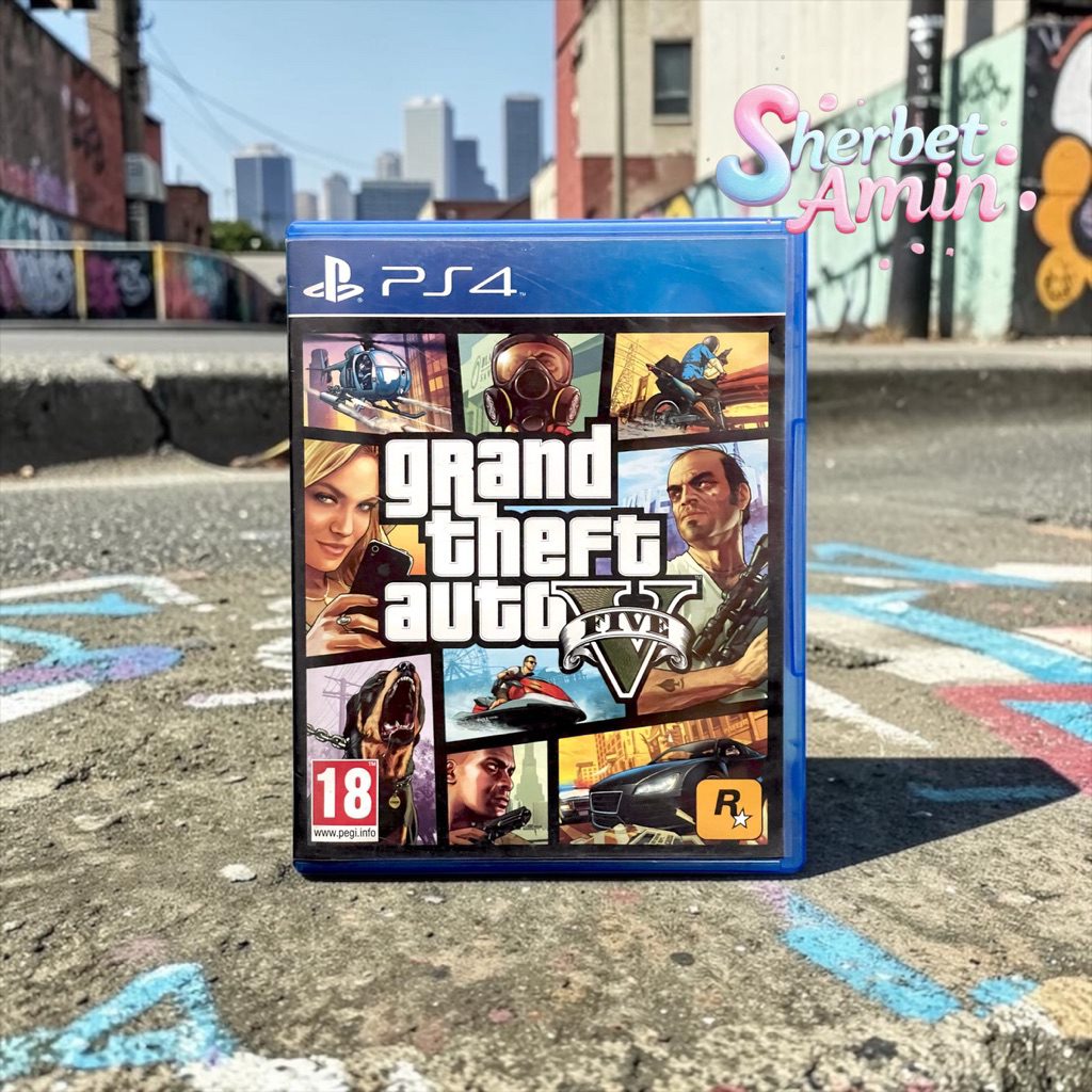 แผ่นเกม Ps4 / Grand Theft Auto V (GTA V)