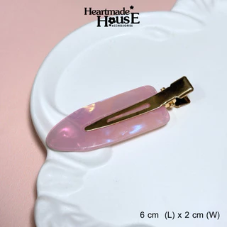 [พร้อมส่ง] กิ๊บเตารีด กิ๊บติดผมทรงเตารีด ลายหินอ่อน/สีรุ้ง กิ๊บเกาหลีมินิมอล กิ๊บหนีบผมแฟชั่น งานพรีเมียม