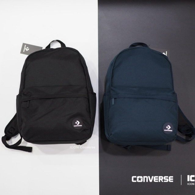 กระเป๋าสะพายหลัง Converse Rubber Logo Backpack สินค้าลิขสิทธิ์แท้พร้อมถุง Shop I ICON Converse