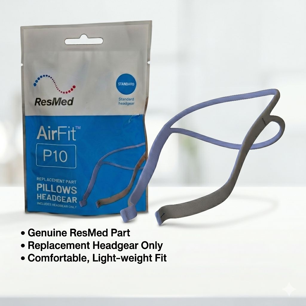 Resmed Airfit P10 Mask Headgear Replacement standard Size สายรัดศีรษะ หน้ากาก Resmed P10 ขนาดมาตรฐาน