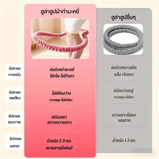 【เผาผลาญไขมันประสิทธิภาพสูง】ฮูลาฮูปสปริงนุ่ม 2กก.（Hulahoop 2kg）ลดน้ำหนัก ฟิตเนส ลดพุง ลดเอว ฮูล่าฮูปผ้ากำมะหยี่