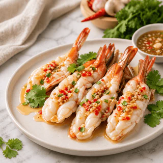 กุ้งสดแกะเปลือกผ่าหลังไว้หางแช่แข็ง 31/40 Pack 800G (NW100%)