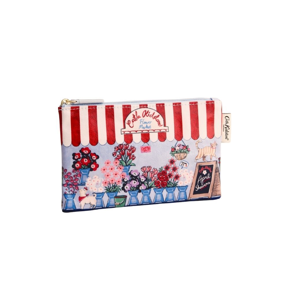 Cath Kidston Female Zipped Purse Flower Market Blue