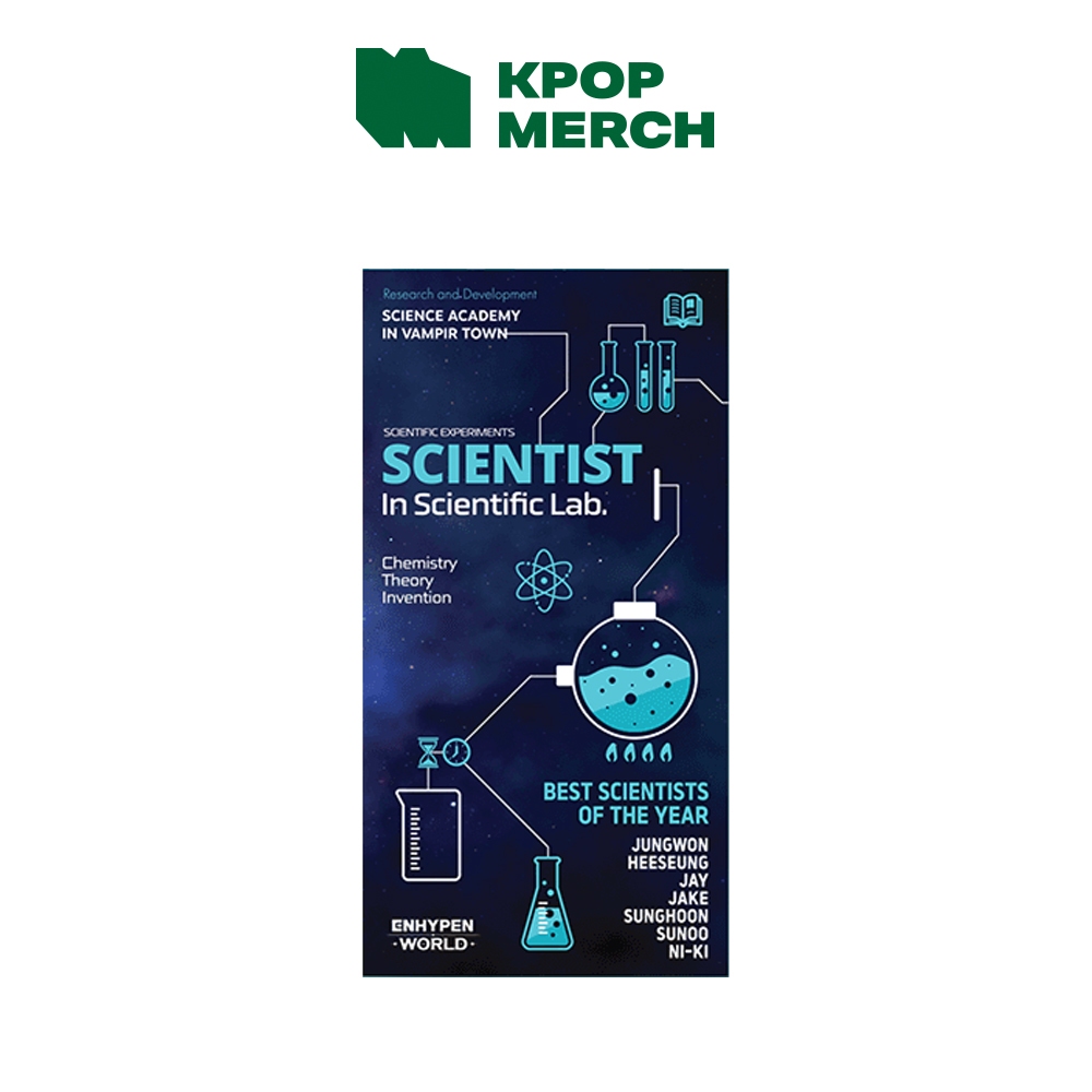 ENHYPEN - [ Enhypen World Coupon Card Collection ] SCIENTIST BASIC ver.