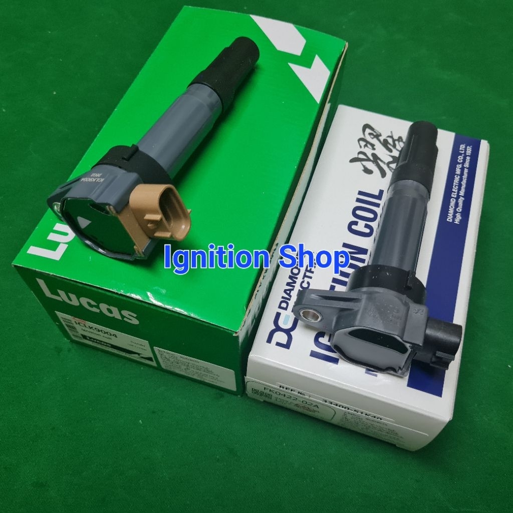 คอยล์จุดระเบิด คอยล์หัวเทียน Suzuki Swift 1.2  Ertiga  Ciaz  ยี่ห้อ Lucas จำนวน 1 ตัว