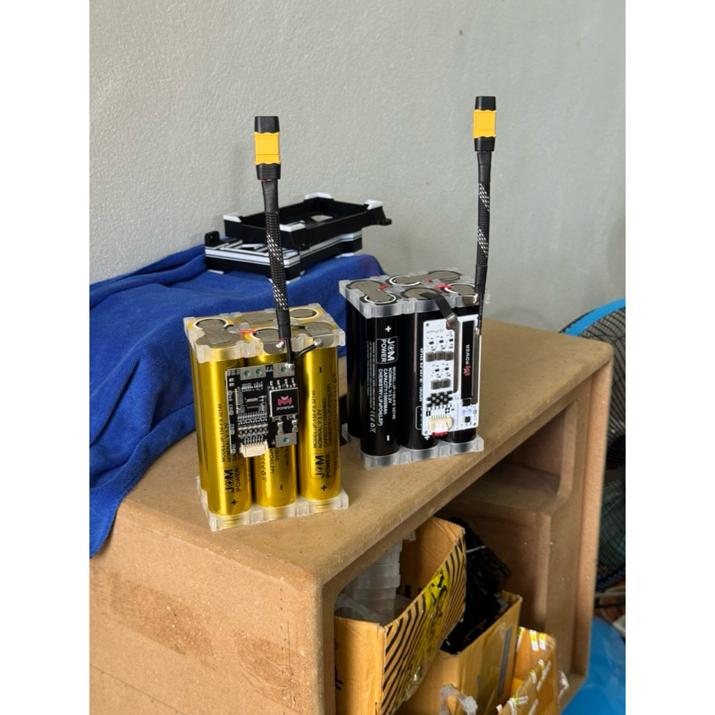 แบตเตอรี่ 6S 15A BMS MPOWER  BMS 20Aและ30A 21V เลือกทรงได้ทักมา