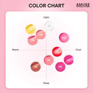AMUSE Care & Tint Balm Keyring แคร์ แอนด์ ทินต์ บาล์ม คีย์ริง ลิปบาล์ม และ ลิปบาล์มทินต์ ผสานเอสเซนส์ข้าว ชุ่มชื้น