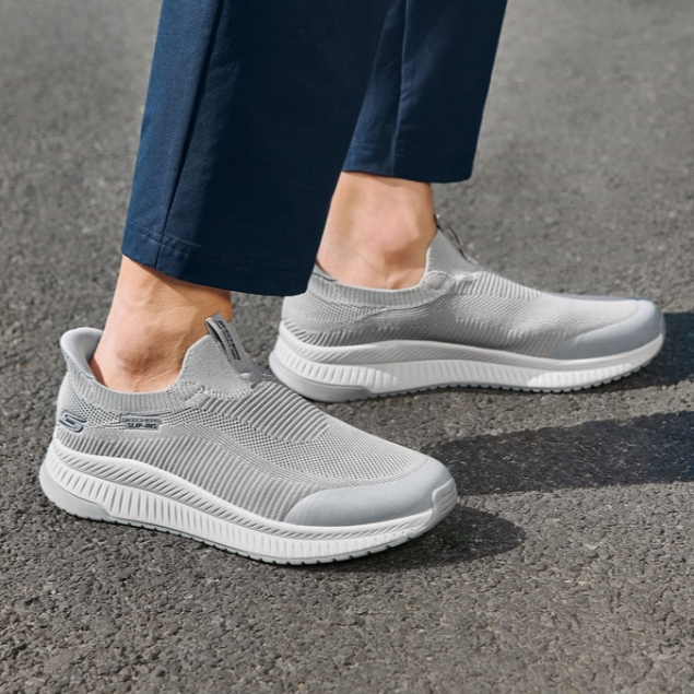 Skechers حذاء رجالي Slip-ins BOBS Sport Squad 4 — صورة 2