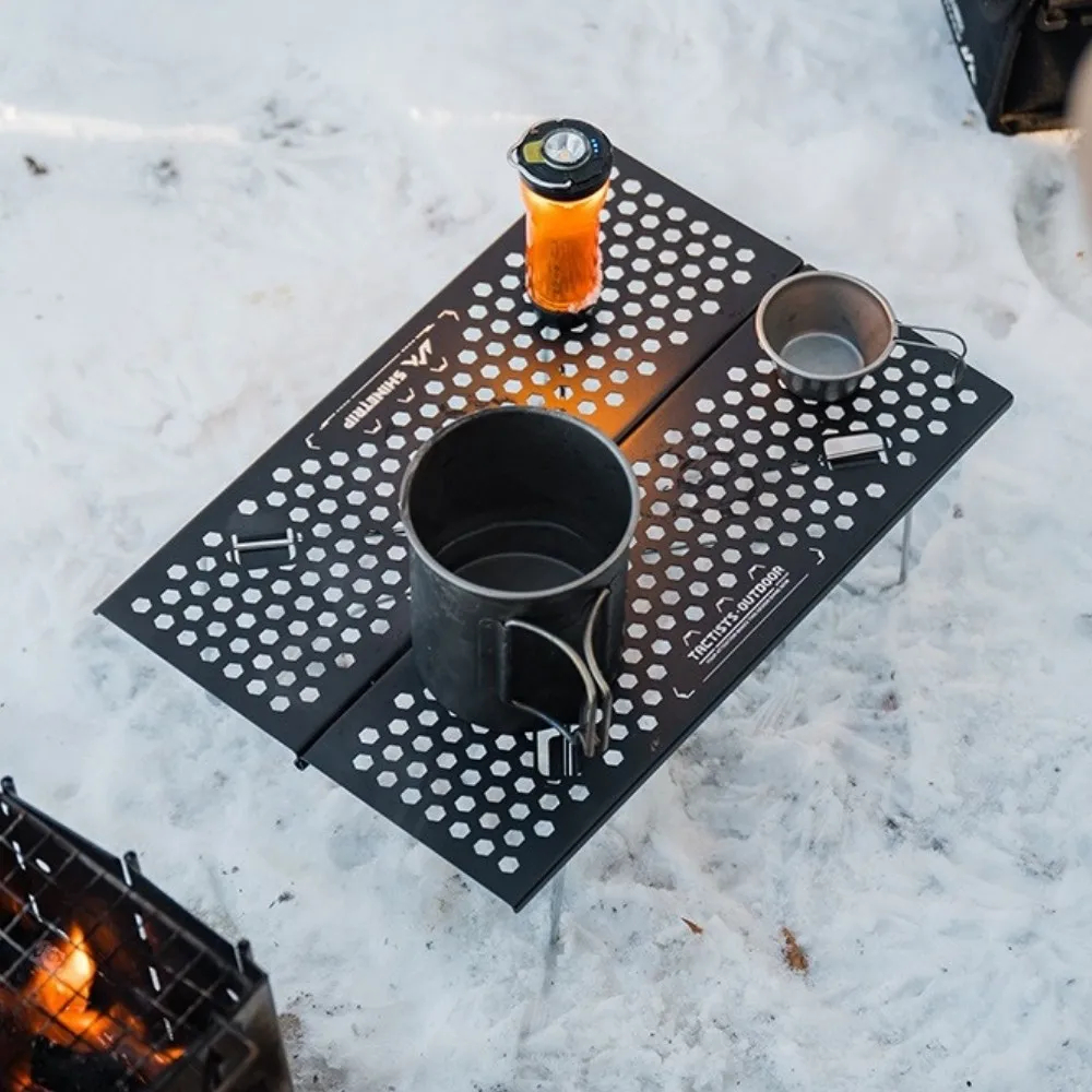 Shinetrip โต๊ะพกพาพับได้ อลูมิเนียมอัลลอยด์ น้ำหนักเบา Convenient aluminum alloy folding table