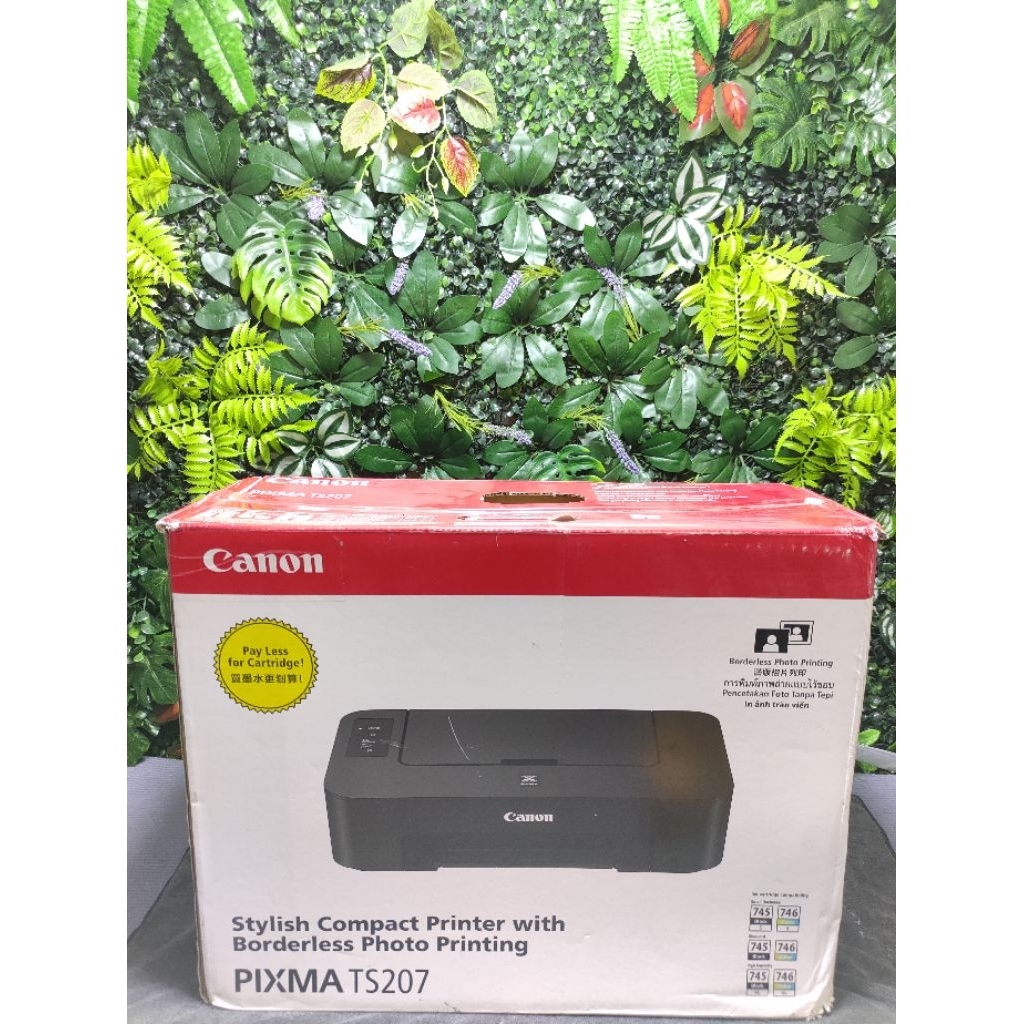 Printer Canon Pixma TS207+Tank(พิมพ์อย่างเดียว)