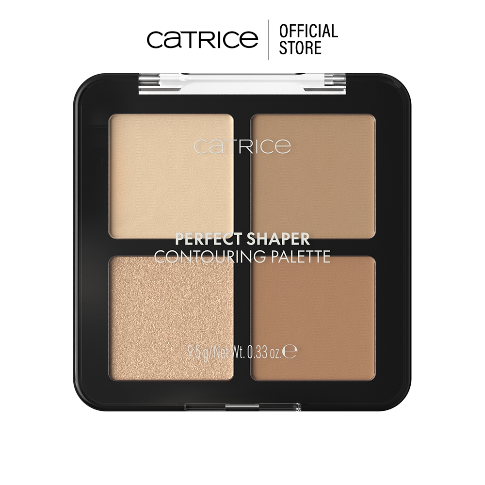 [NEW] Catrice Perfect Shaper Contouring Palette 010 คาทริซ  พาเลทคอนทัวร์ บรอนเซอร์ ไฮไลท์ 4 สี