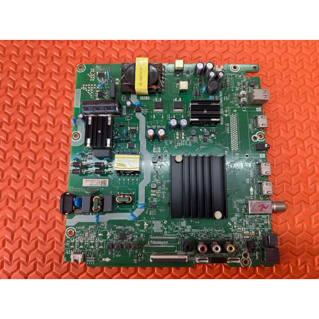 เมนบอร์ดทีวี Hisense รุ่น 43A6500H/43E7H พาสบอร์ด RSAG7.820.11980/ROH