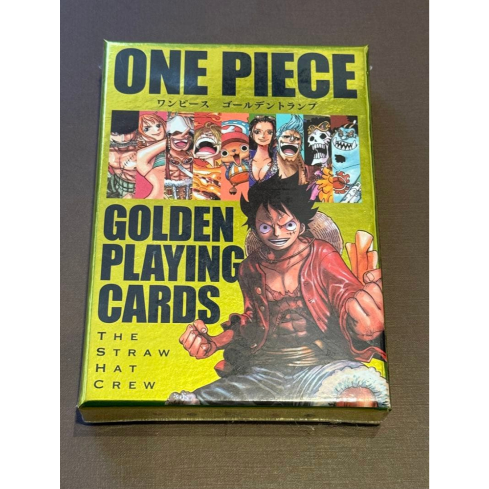 ONE PIECE Golden Trump Card Set Jump Shop Limited