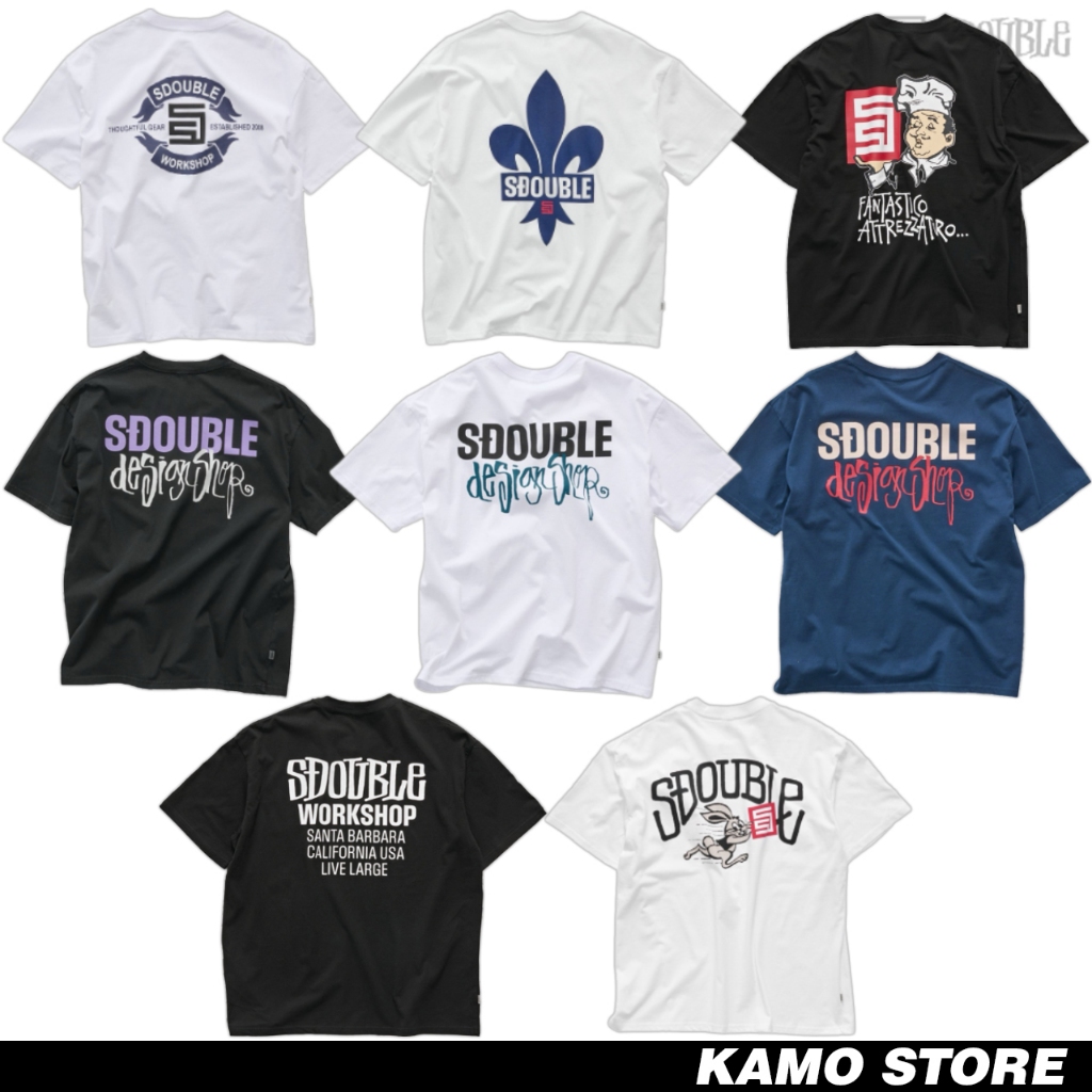 (พร้อมส่ง) เสื้อยืด S-DOUBLE Tee : 2