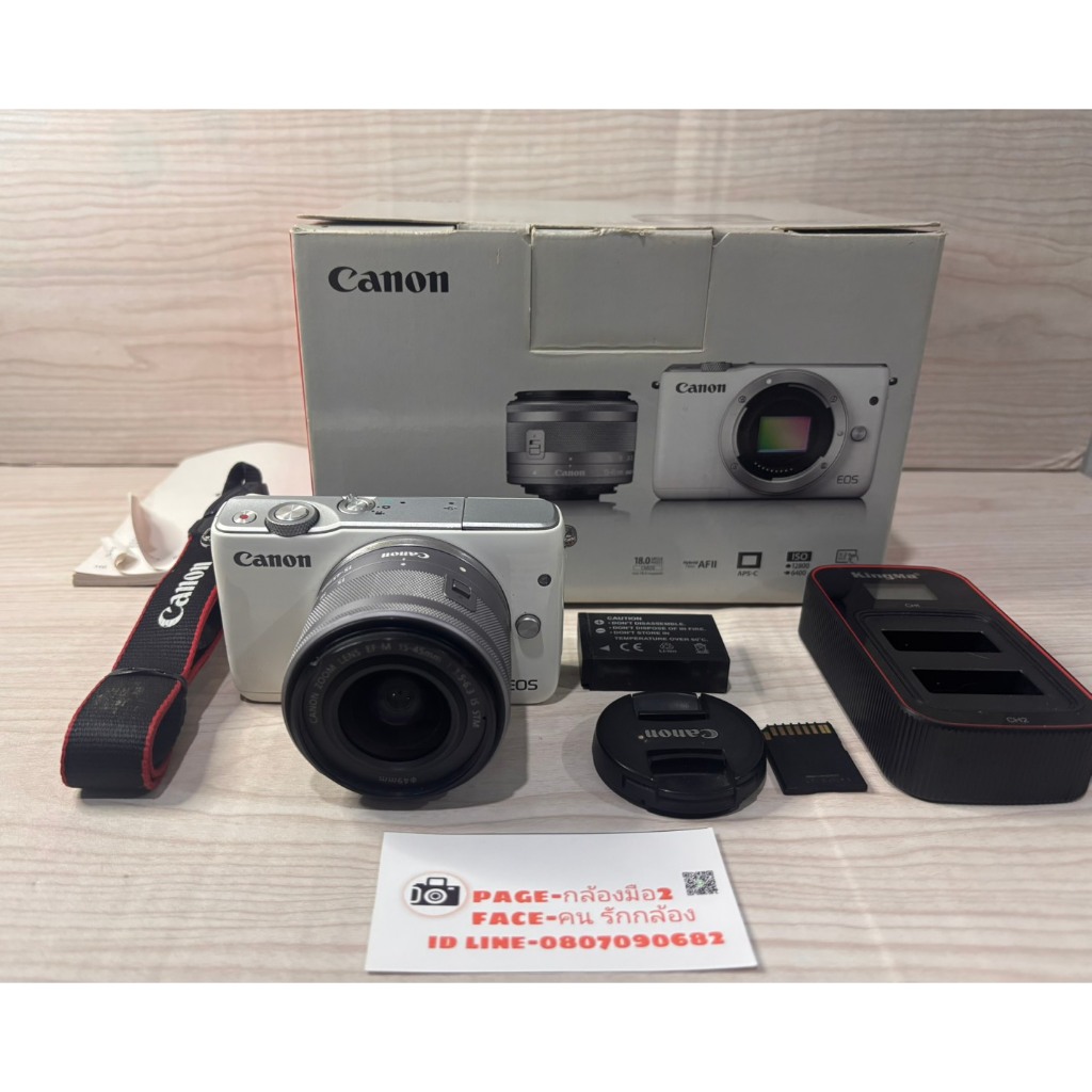 canon m10 พร้อมเลนส์
