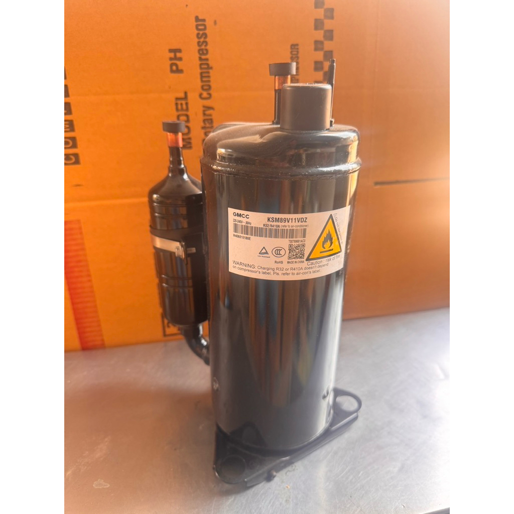 คอมเพรสเซอร์แอร์ คอมใหม่ รหัส KSM89 ขนาด9000btu น้ำยา R32