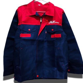 JT-02 📍เสื้อแจ็คเก็ต J&T Express ‼️สีกรม-แดง‼️